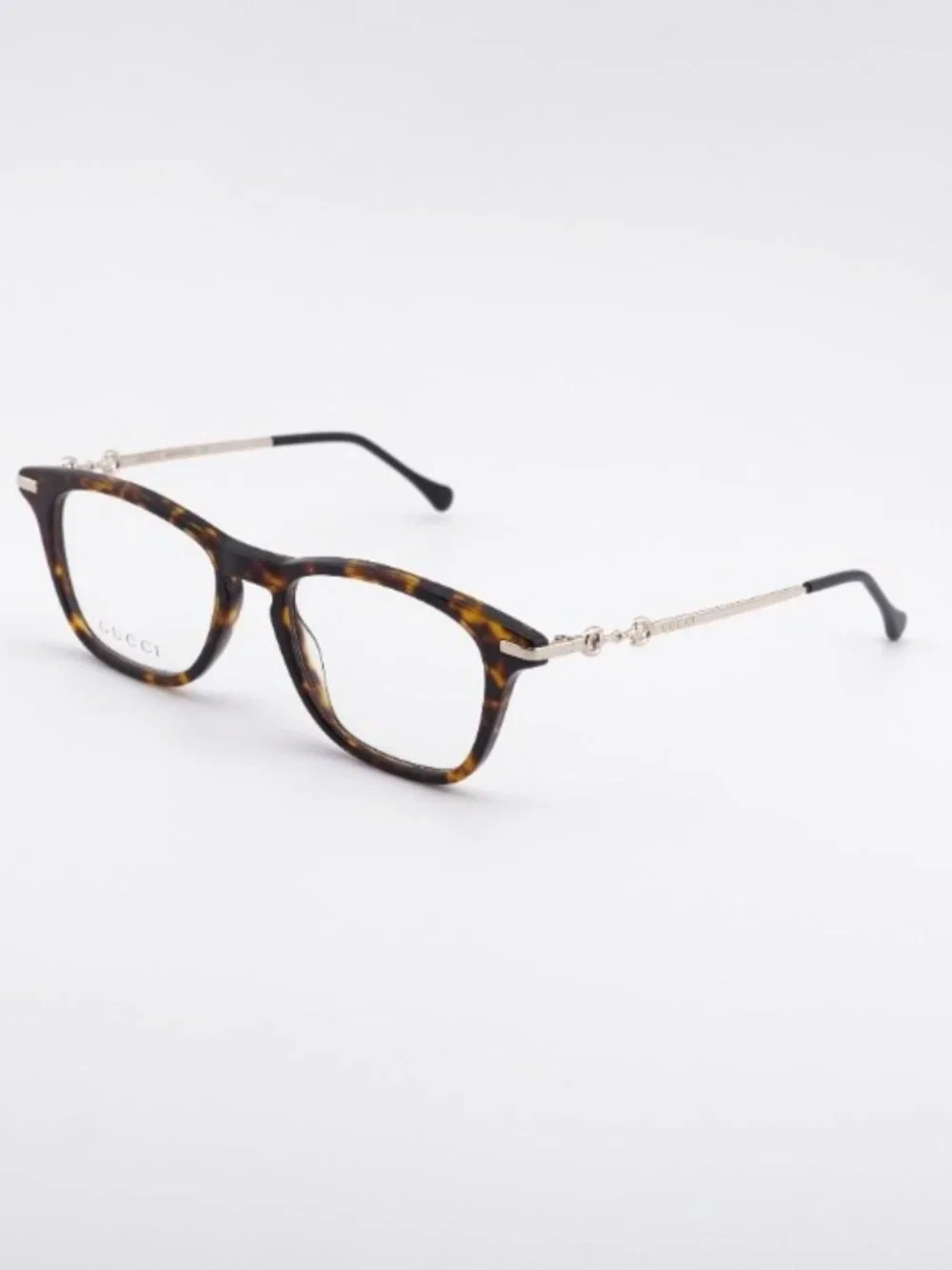 Gucci GG0919O 002 Eyeglasses Havana/Gold 50mm Square Frame